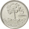 5 Centavos 1977-2010, KM# 276, Guatemala, KM# 276.6: Reverse: Kapok tree and value different