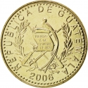 1 Quetzal 1998-2012, KM# 284, Guatemala