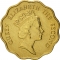 20 Cents 1985-1991, KM# 59, Hong Kong, Elizabeth II