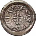 1 Denier 1064-1074, Huszar# 18, Hungary, Géza I