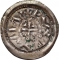 1 Denier 1064-1074, Huszar# 18, Hungary, Géza I