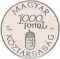 1000 Forint 1995, KM# 714, Hungary, Old Danube Ships, Hableány