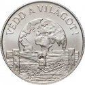 1000 Forint 1994, KM# 713, Hungary, Protect the World!