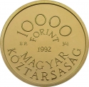 10 000 Forint 1992, KM# 691, Hungary, 650th Anniversary of Death of Charles I Robert
