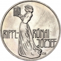 200 Forint 1977, KM# 612, Hungary, Hungarian Painters, József Rippl-Rónai