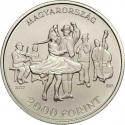 2000 Forint 2017, KM# 923, Hungary, 125th Anniversary of Birth of László Lajtha