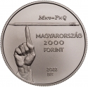 2000 Forint 2022, Adamo# EM459, Hungary, Hungarian Nobel Prize Winners, Milton Friedman