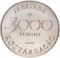 3000 Forint 2000, KM# 746, Hungary, Endangered Wildlife, European Beaver