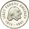 50 Forint 1961, KM# 559, Hungary, 150th Anniversary of Birth of Franz Liszt