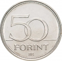 50 Forint 2004, KM# 773, Hungary, Hungarian Membership of the European Union
