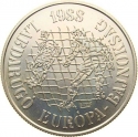 500 Forint 1988, KM# 666, Hungary, 1990 Football (Soccer) World Cup in Italy