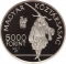 5000 Forint 2011, KM# 830, Hungary, Busó Festivities of Mohács