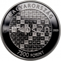 7500 Forint 2023, Hungary, Hungarian-born Wolf Prize Mathematician, Paul Erdős