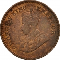 1/12 Anna 1912-1936, KM# 509, India, British (British Raj), George V