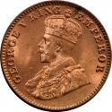 1/4 Anna 1912-1936, KM# 512, India, British (British Raj), George V