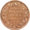 1/4 Anna 1938-1940, KM# 530, India, British (British Raj), George VI