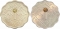 1 Anna 1942-1945, KM# 537a, India, British (British Raj), George VI, KM# 539 (left) and KM# 537a (right)