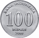 100 Rupiah 2016, KM# 71, Indonesia, National Hero, Herman Johannes