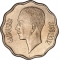 10 Fils 1938, KM# 103a, Iraq, Ghazi I