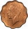 4 Fils 1938, KM# 105b, Iraq, Ghazi I