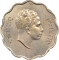 4 Fils 1953, KM# 111, Iraq, Faisal II