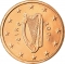1 Euro Cent 2002-2024, KM# 32, Ireland