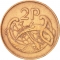 2 Pence 1971-1988, KM# 21, Ireland