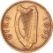 1/2 Penny 1971-1986, KM# 19, Ireland