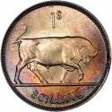 1 Shilling 1939-1942, KM# 14, Ireland