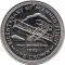 1 Crown 1983, KM# 104, Isle of Man, Elizabeth II, 200th Anniversary of Manned Flight, Wright Flyer