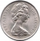 1 Crown 1970, KM# 18, Isle of Man, Elizabeth II, Cats, Manx Cat