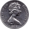 1 Crown 1979, KM# 47, Isle of Man, Elizabeth II, Millennium of Tynwald, English Cog and Castle Rushen