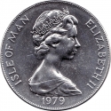 1 Crown 1979, KM# 50, Isle of Man, Elizabeth II, Millennium of Tynwald