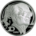 10 Euro 2016, KM# 398, Italy, Eurostar - Five Ages of Europe, Modern Age - Enzo Ferrari