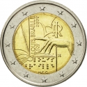 2 Euro 2009, KM# 310, Italy, 200th Anniversary of Birth of Louis Braille