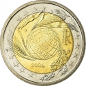 2 Euro 2004, KM# 237, Italy, World Food Program