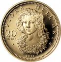 20 Euro 2013, KM# 365, Italy, Flora and Fauna in Art Masterpieces, Flora: Renaissance
