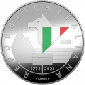 5 Euro 2024, KM# 533, Italy, 250th Anniversary of the Founding of the Guardia di Finanza