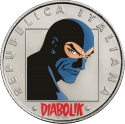 5 Euro 2023, KM# 507, Italy, Italian Comics, Diabolik