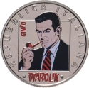 5 Euro 2023, KM# 509, Italy, Italian Comics, Diabolik - Ginko