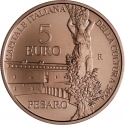 5 Euro 2024, KM# 526, Italy, Italian Capitals of Culture, Pesaro