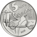 5 Euro 2019, Italy, Italian Excellences, 75th Anniversary of the Vespa - Red