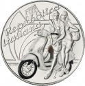 5 Euro 2019, Italy, Italian Excellences, 75th Anniversary of the Vespa - White