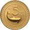 50 Euro 2023, Italy, Re-edition of the Lira, 5 Lire