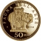 50 Euro 2014, KM# 370, Italy, Flora and Fauna in Art Masterpieces, Fauna: Baroque