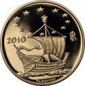 50 Euro 2010, KM# 336, Italy, Europe of Arts, Hungary - Pál Szinyei Merse