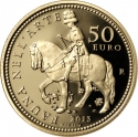 50 Euro 2013, KM# 366, Italy, Flora and Fauna in Art Masterpieces, Fauna: Renaissance