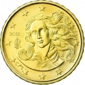 10 Euro Cent 2008-2024, KM# 247, Italy