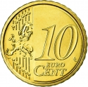 10 Euro Cent 2008-2024, KM# 247, Italy