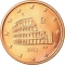 5 Euro Cent 2002-2024, KM# 212, Italy